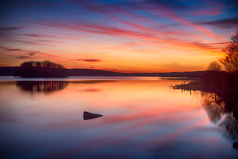 Knockalough Lake Sunset
