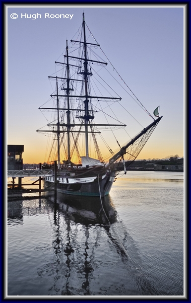  Ireland - Co.Wexford - New Ross - Dunbrody Famine Ship. 