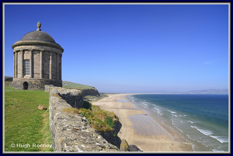  Ireland - Co.Derry - Mussenden Temple is dedicated to Herveys cousin Frideswide Mussenden. 