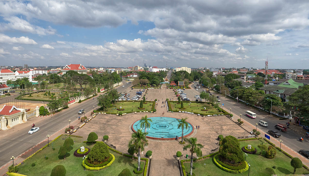 Patuxai: View from the tower