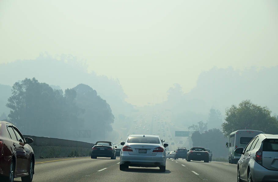 Northern California Fires - San Rafael Skies