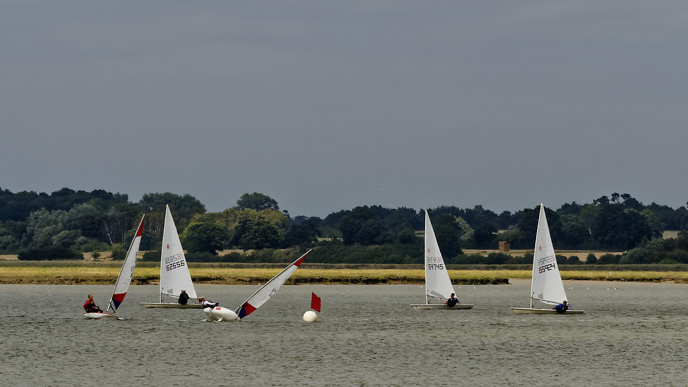 rounding the buoy - 2