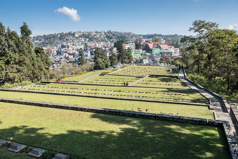 Cemetary Commemorating the WW II Battle of Kohima