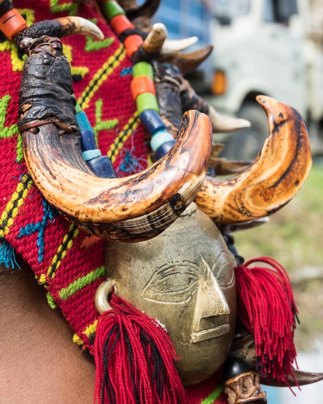 Detail of a Mans Necklace