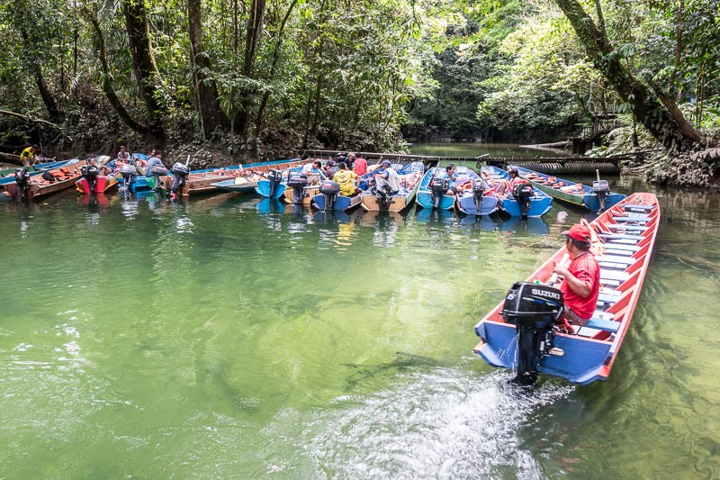 Colorful River Boats