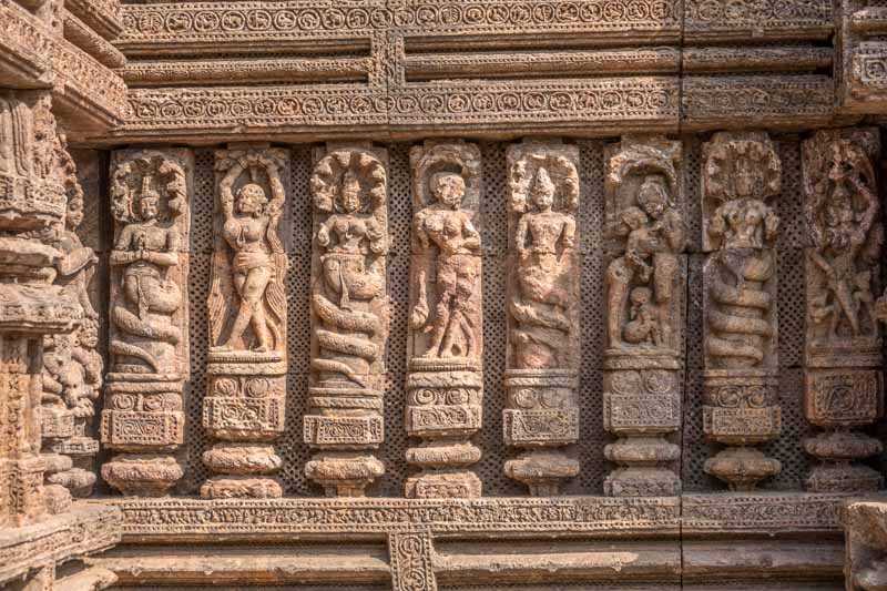Konark Sun Temple Carvings