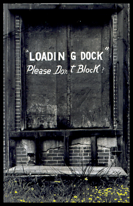 Greensboro Loading Dock, Please Dont Block!