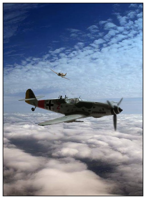 BF109G-10.jpg Spitfire intercept.jpg