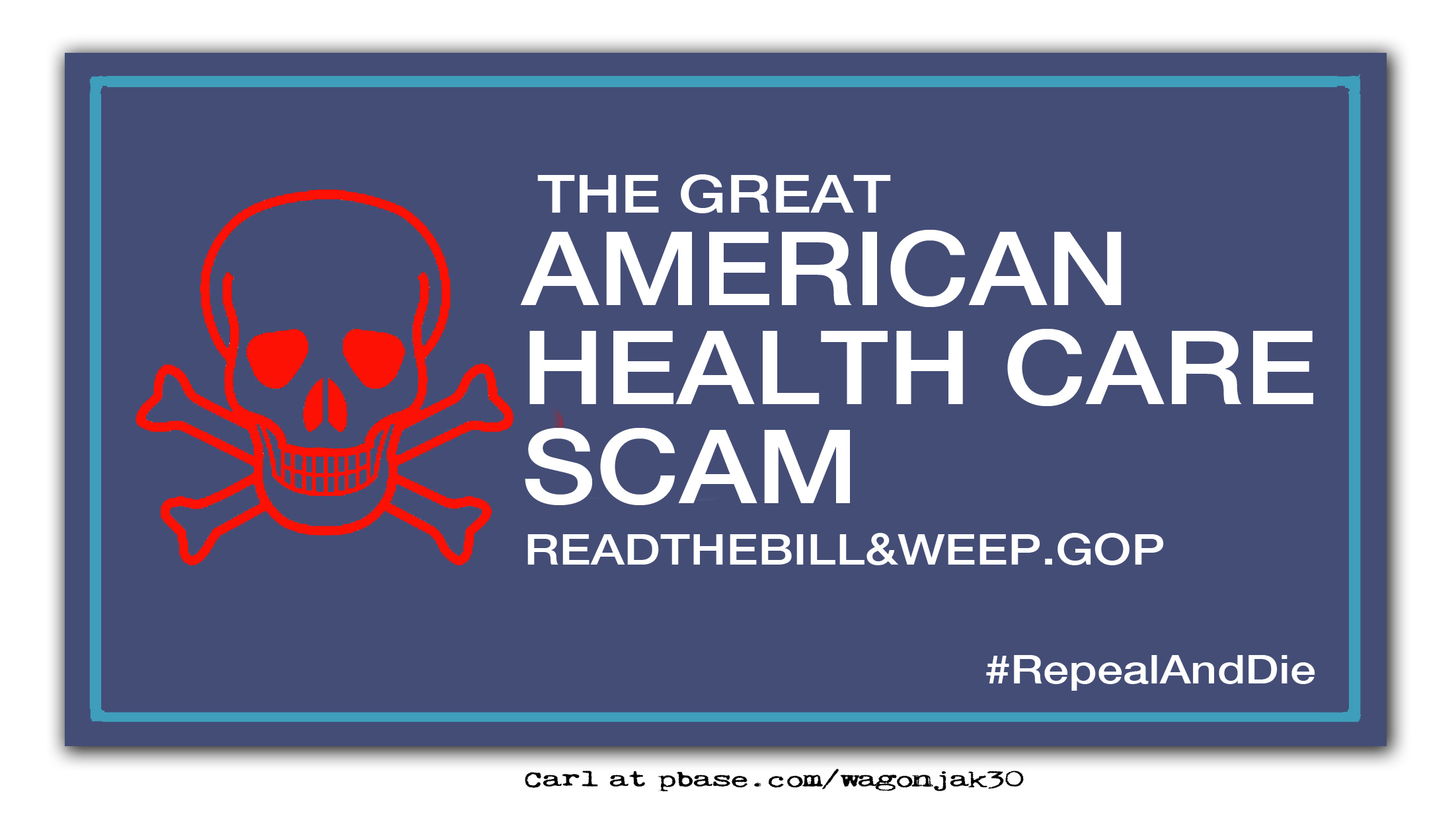 The Great American Health Care Scam poster