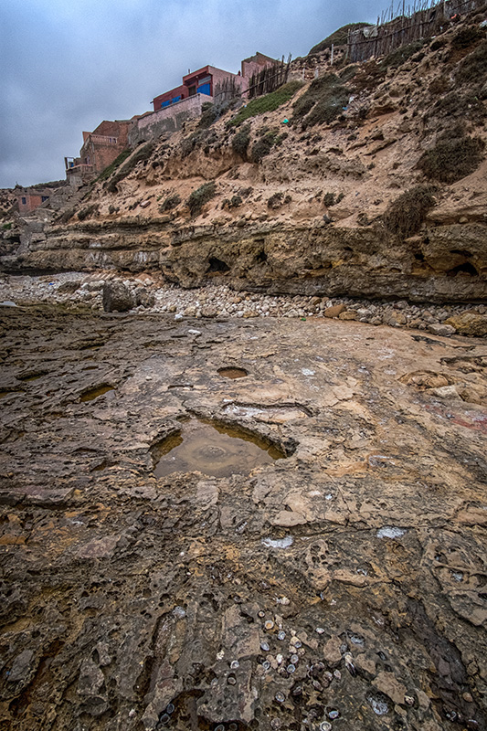 Pecheur de coquillage au Cap Rhir