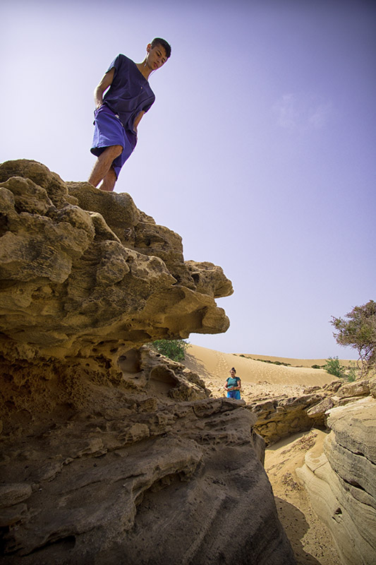 Tamri Les dune et la mer