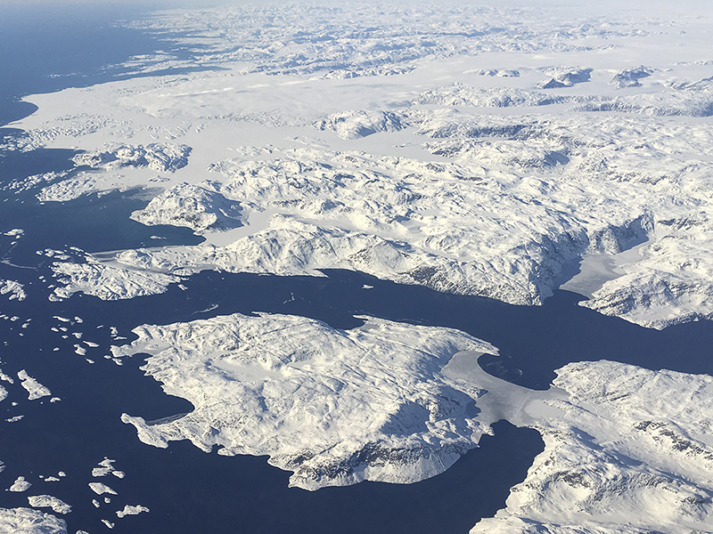 Leaving Greenland