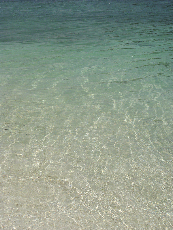 The amazing water of Kabira Bay