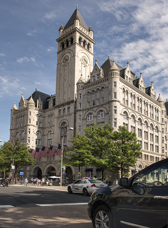 Trump International Hotel, the new tourist attraction