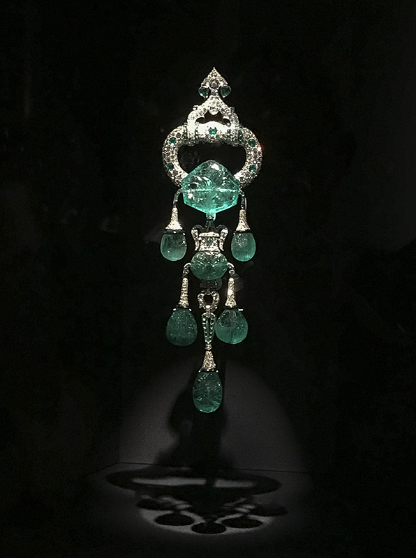 Spectacular exhibit, 17th century Mughal emeralds