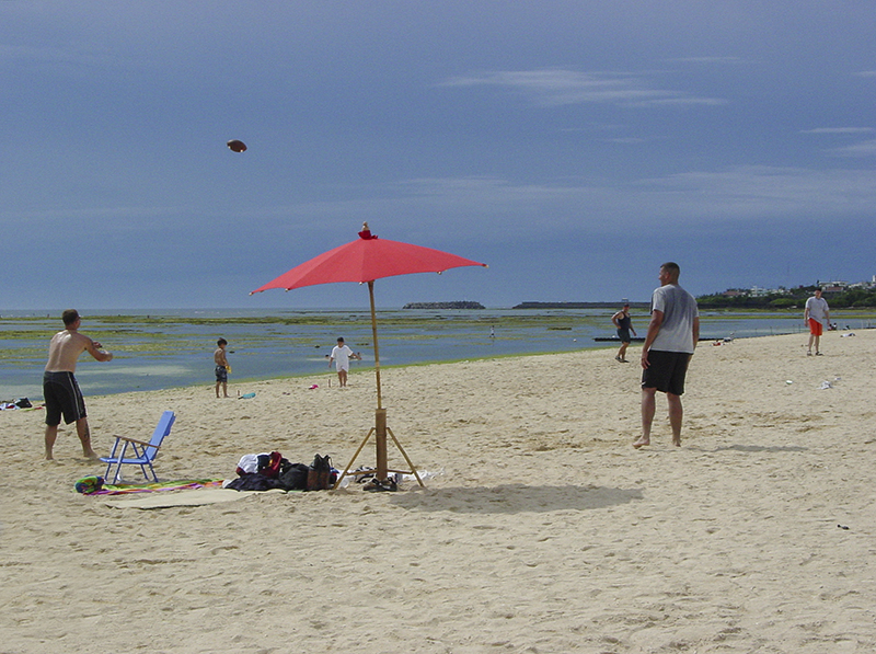 The red umbrella