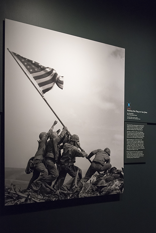 Raising the Flag on Iwo Jima, Joe Rosenthal for AP