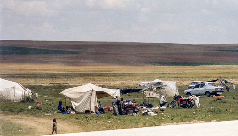 Migrant camp, GAP area