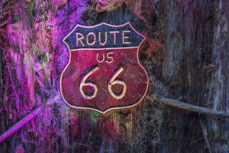 U.S. Route 66, in eight states