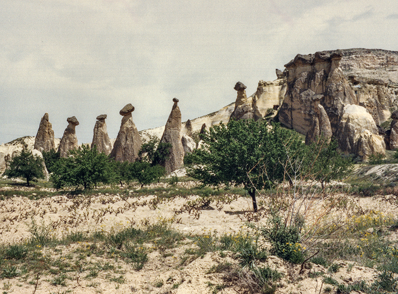 Cappadocia chimneys