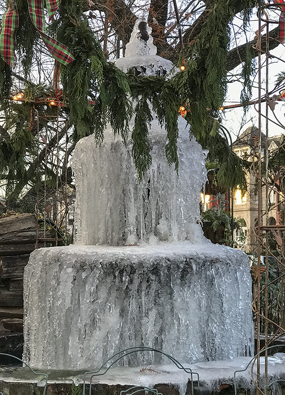 Frozen solid