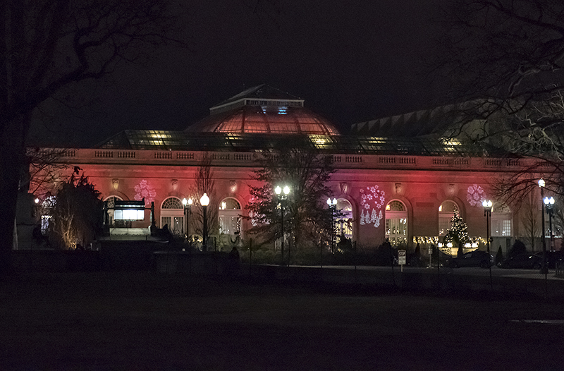 US Botanic Garden at Christmas