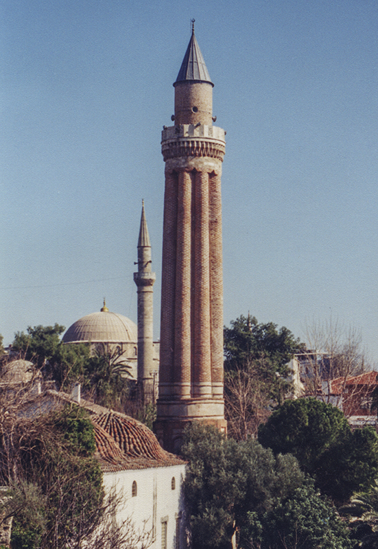 Antalya, fluted minaret mosque