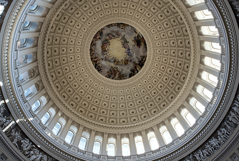 Dome over the Rotunda