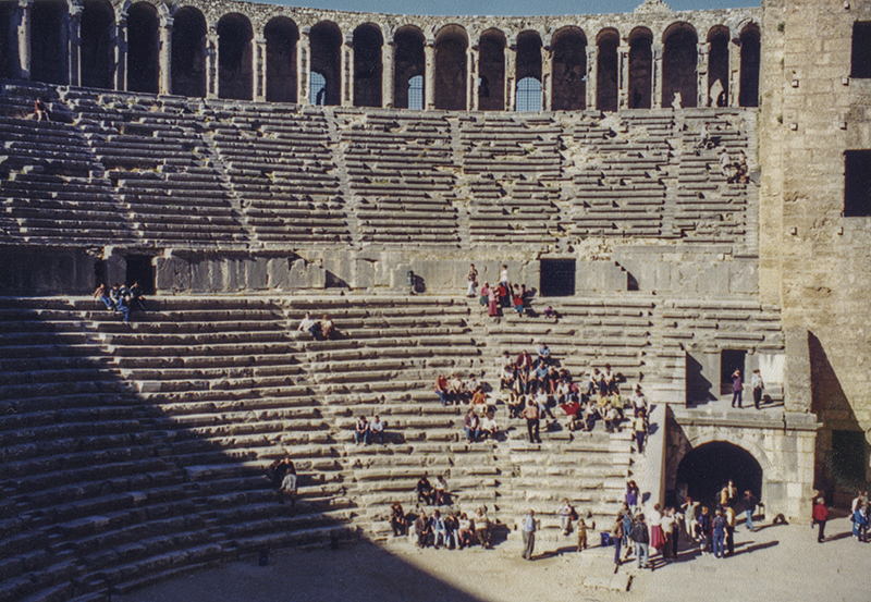 Aspendos ancient theatre
