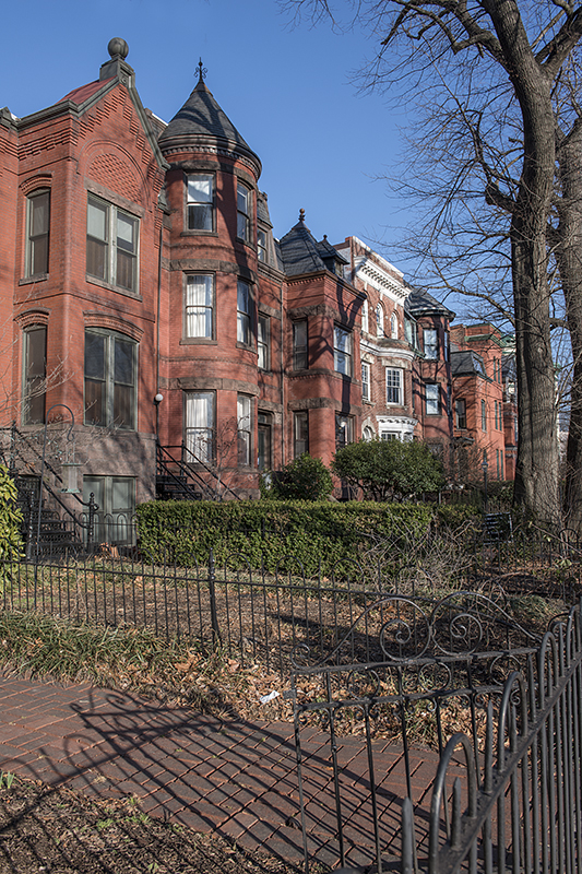 Shadowed houses