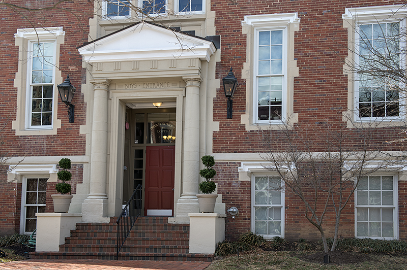 Bryan School Lofts, boys entrance