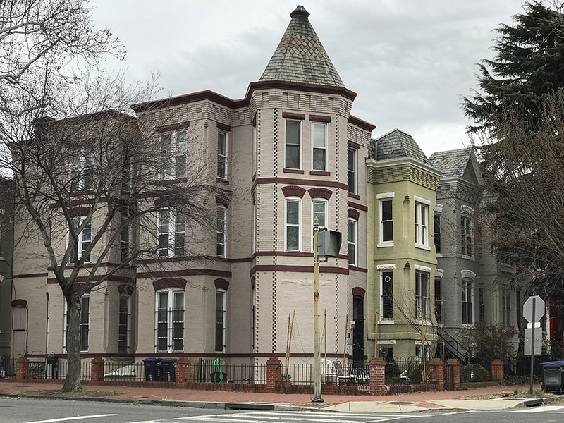 Katz grocery store, 1940s, now private residences