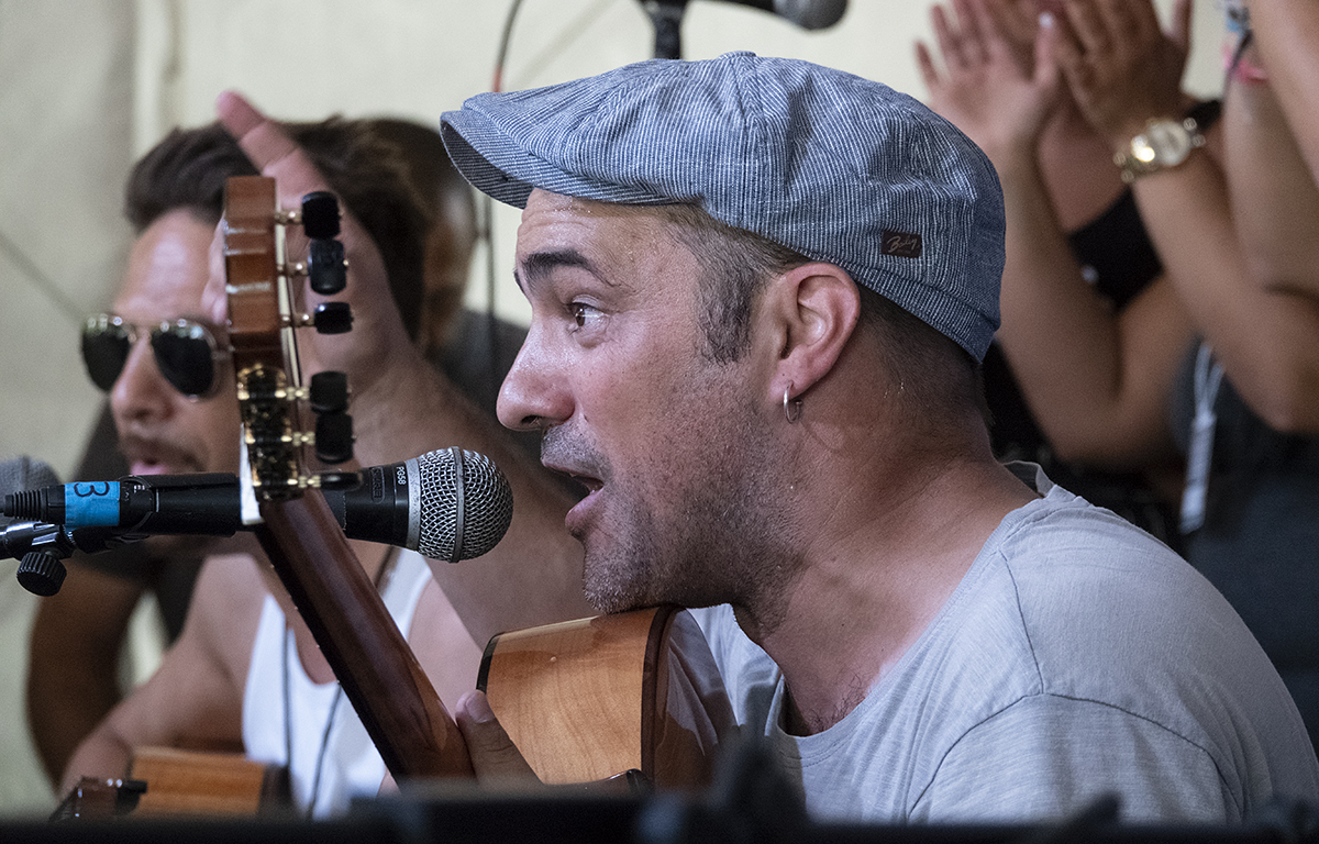 Portrait of a musician