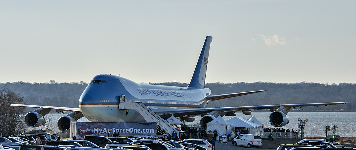 Air Force One Experience from afar