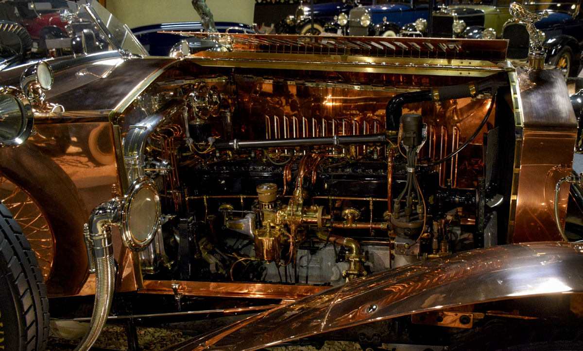 Copper 1921 Rolls Royce Silver Ghost