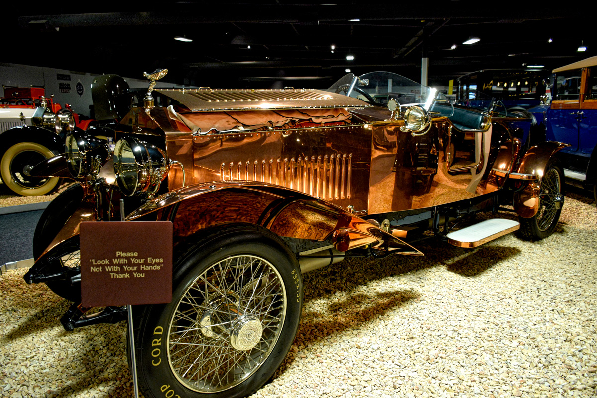 Copper 1921 Rolls Royce Silver Ghost