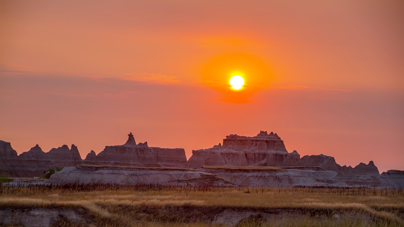  Badlands N P, SD 