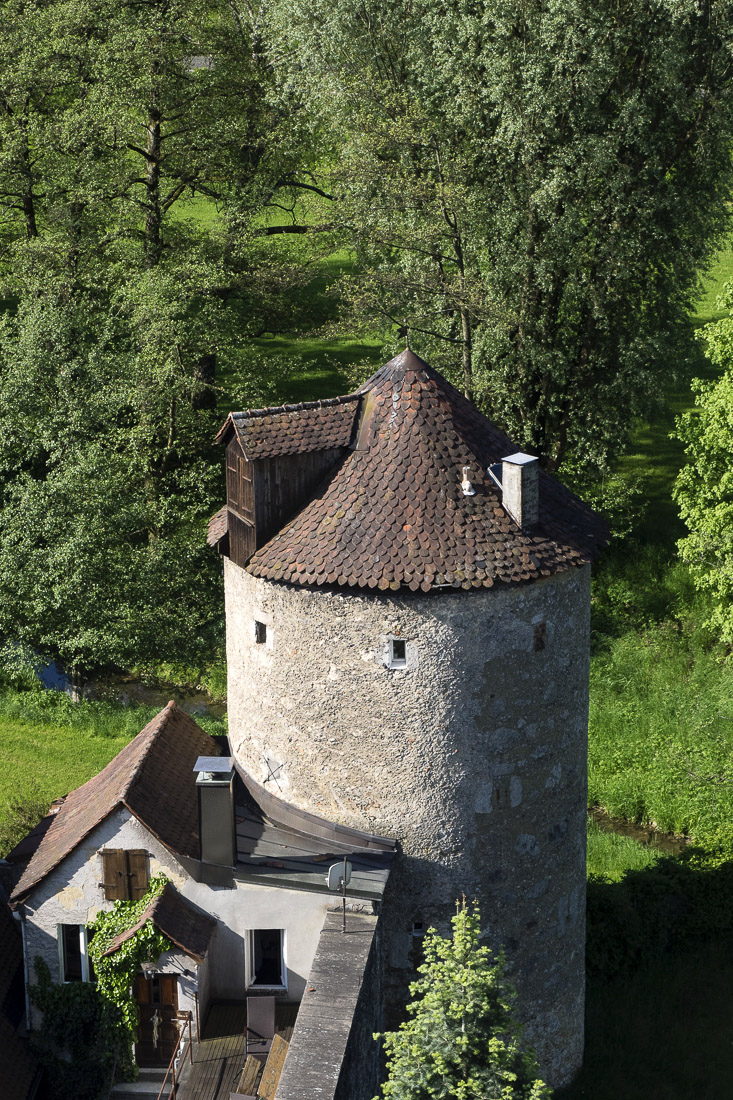 Little tower on the City Wall of Sulzbach