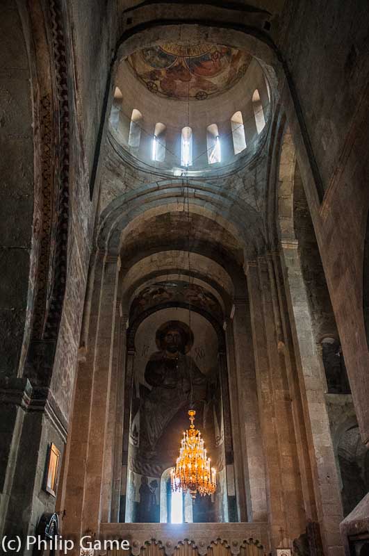 Inside Svetitskhoveli Cathedral, Mtskheta