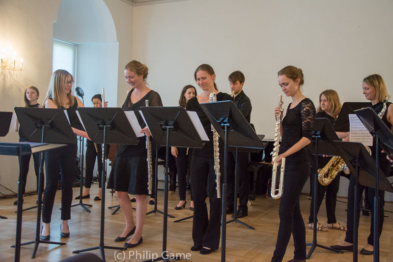 Student musicians at MDW, the Music University, perform a selection of centuries-old music