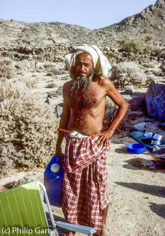 Shihuh villager from the Musandam mountains