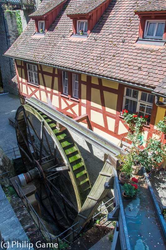 Waterwheel below Meersburg Castle