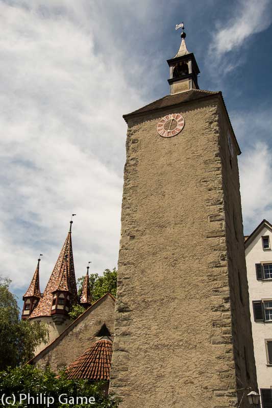 Medieval tower of St Peter's Church, Lindau