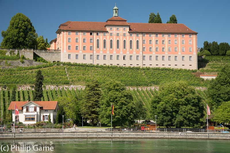 The New Castle at Meersburg, an 18th-century creation