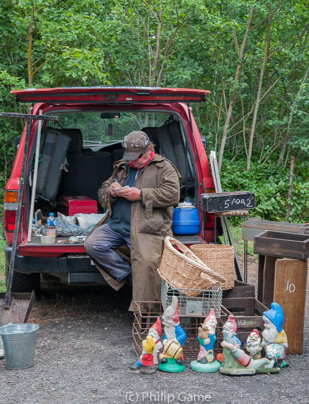 Sunday market stallholder