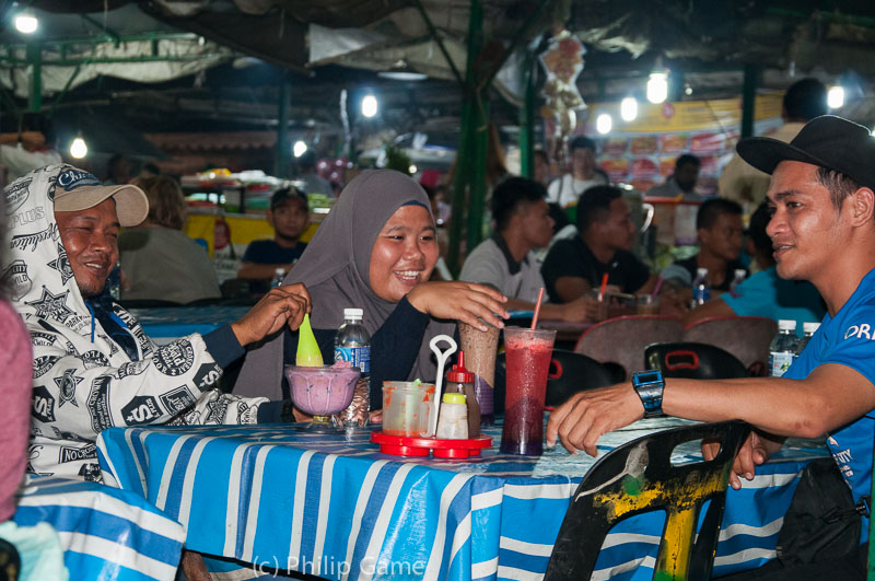 Good times at the Pasar Malam, Kota Kinabalu