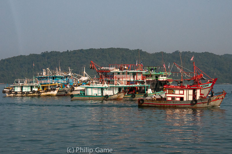 Fishing vessels, Kota Kinabalu