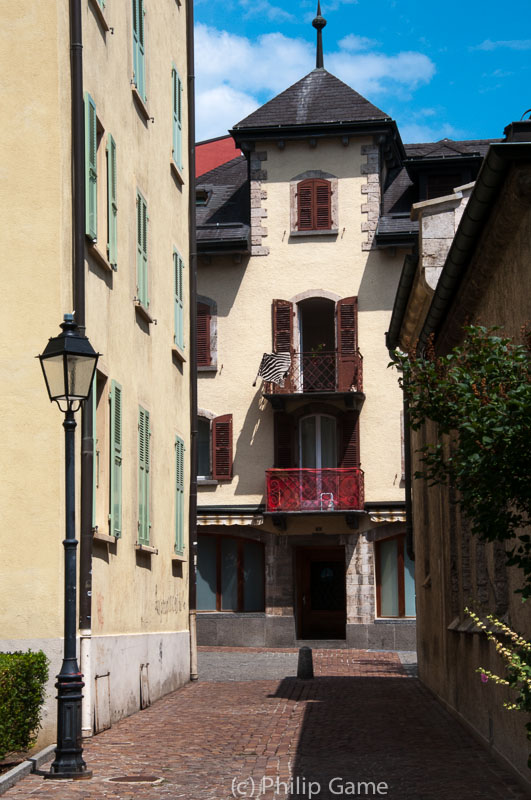 In the old quarter of Sion