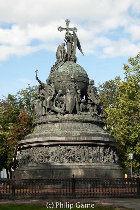 Monument to the Russian Millenium at Novgorod the Great