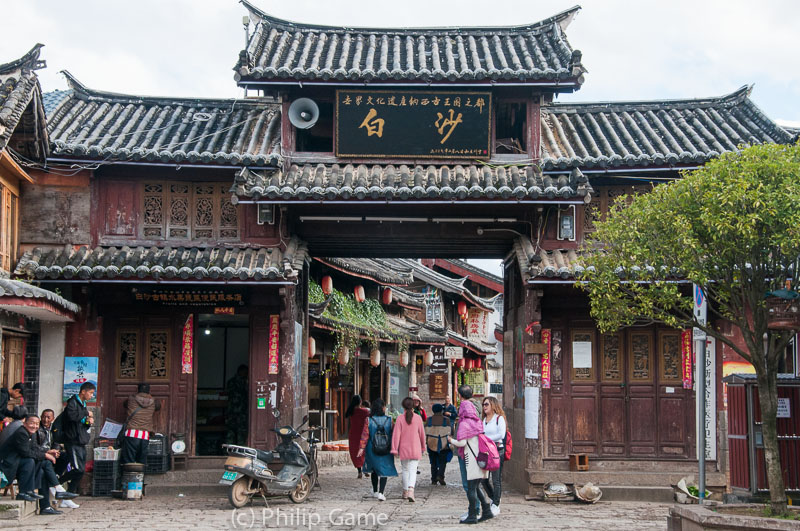 Baisha village outside Lijiang